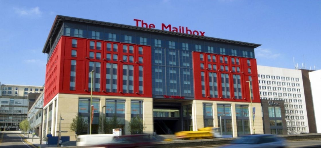 the Mailbox Shopping Center in Birmingham
